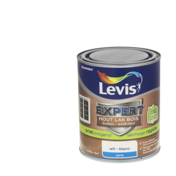 Levis Expert Lak Buiten Zijdeglans Wit Ml Lak Gamma Be