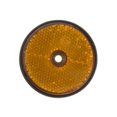 Zijreflector voor boottrailer 60 mm geel