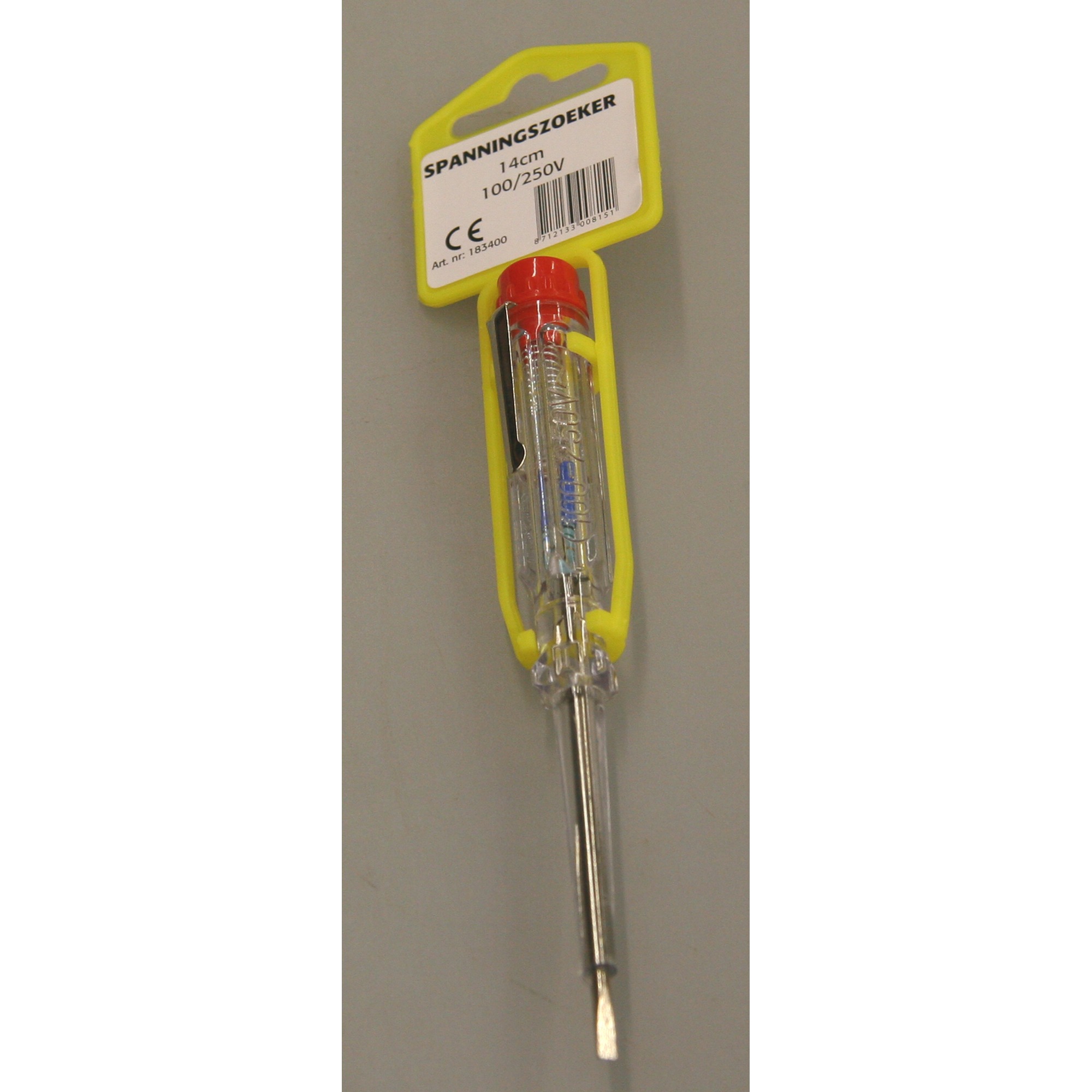 Spanningzoeker schroevendraaier 100250 V 14 cm Meetapparatuur
