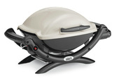 Weber Q1000 gasbarbecue metaal beige 42,5 x 32 cm