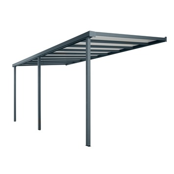 Toiture pour terrasse/ carport Bruynzeel 610 x 310 cm anthracite