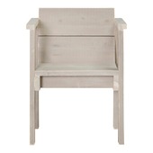 Tuinstoel Sella zand steigerhout