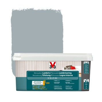 V33 renovatieverf lambrisering zijdeglans wolk 2 L