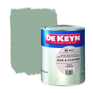 De Keyn muur- en plafondverf mat 307 taupe 2,5 L