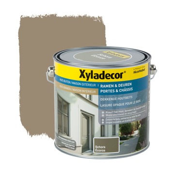 Xyladecor Ramen & Deuren dekkende beits schors 2,5 L