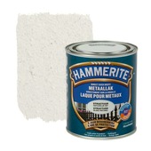 Hammerite metaallak structuur mat natuurlijk wit 750 ml