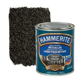 Hammerite metaallak structuur mat leizwart 750 ml