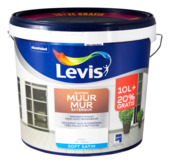 Levis Muur Buiten muurverf zijdeglans wit 10+2L
