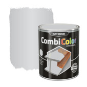 Rust-Oleum CombiColor metaalverf hoogglans wit aluminium 750 ml