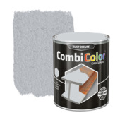 Rust-Oleum CombiColor metaalverf hamerslag lichtgrijs 750 ml