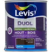 Levis Duol primer & lak 2 in 1 zijdeglans normandisch bruin 750 ml