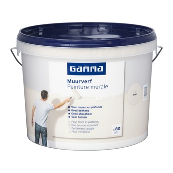 Peinture murale GAMMA mat 10 L beige