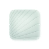 Philips plafonnier Mezen geïntegreerde LED 17W gestreept mat wit