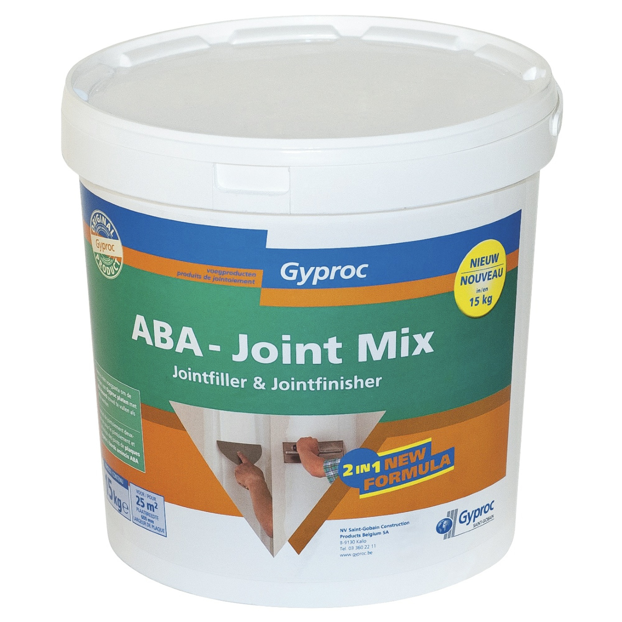 Gyproc ABAJoint Mix 15 kg Voegproducten Gipsplaten