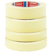 Tesa Universal schilderstape geel 50 m x 30 mm (2 stuks) + 50 m x 19 mm (2 stuks)