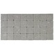 Pavé vibré 10x10x4 cm gris 1386 pièces/13,86 m²