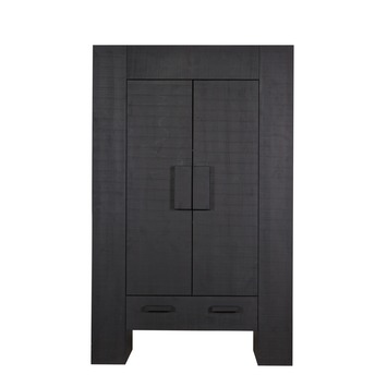 WOOOD kast Hidde zwart