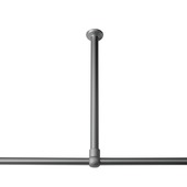 Support de plafond Seallux 60 cm mat