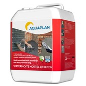 Aquaplan waterdichtingsmiddel mortel en beton wit 5 L