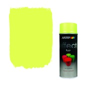 Laque en aérosol fluo jaune  400 ml