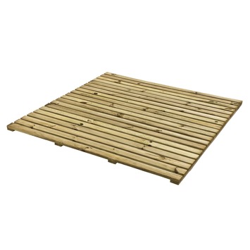 Dalle de jardin relief 100x100 cm imprégné