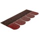 Bardeaux Easyshingle spécial Aquaplan rouge 2 m²