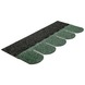 Aquaplan Easyshingle dakshingles beverstaart groen 2m²