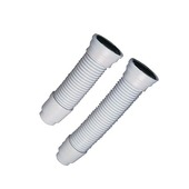 Tuyau de décharge WC flexible Wirquin court 28-43 cm