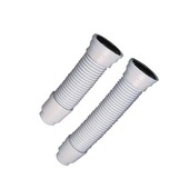 Tuyau de décharge WC flexible Wirquin long 36-58 cm