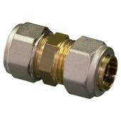 Levica Superpipe overgangsstuk CU recht 15x16 mm