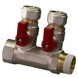Handmatige Brandstofkraan met 2 Slangklemmen voor 6mm tot 8mm ID