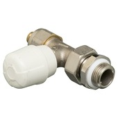 Levica radiatorkraan recht 1/2" x 16 mm