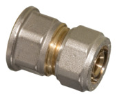 Levica Superpipe koppeling recht sanitair en CV 1/2"F x 16 mm