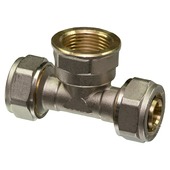 Raccord en T Levica Superpipe pour sanitaire 20x3/4"Fx20-2 mm