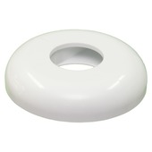 Rosace Levica ø21,7 mm blanc 2 pièces