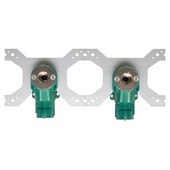 Boîtier double Superpipe Levica encastrable