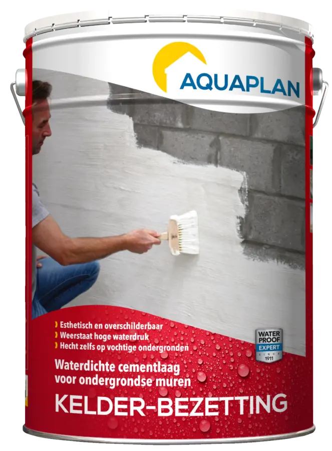 Enduit pour cave Aquaplan imperméabilisant 20 kg
