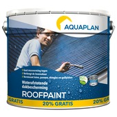 Aquaplan Roofpaint waterafstotende dakbescherming antraciet 10 liter