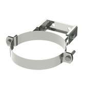 Étrier mural en inox Saninstal pour poêle à pellets ø131 mm