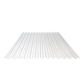 Panneau ondulé en PVC Greca 95,5x250 cm kristal