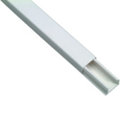 Profile Goulotte autocollante 10x10 mm 2m blanc