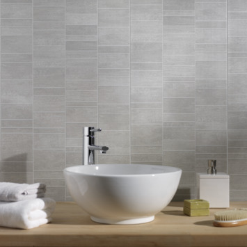 Grosfillex paneel Element S PVC grijs 2,925 m²