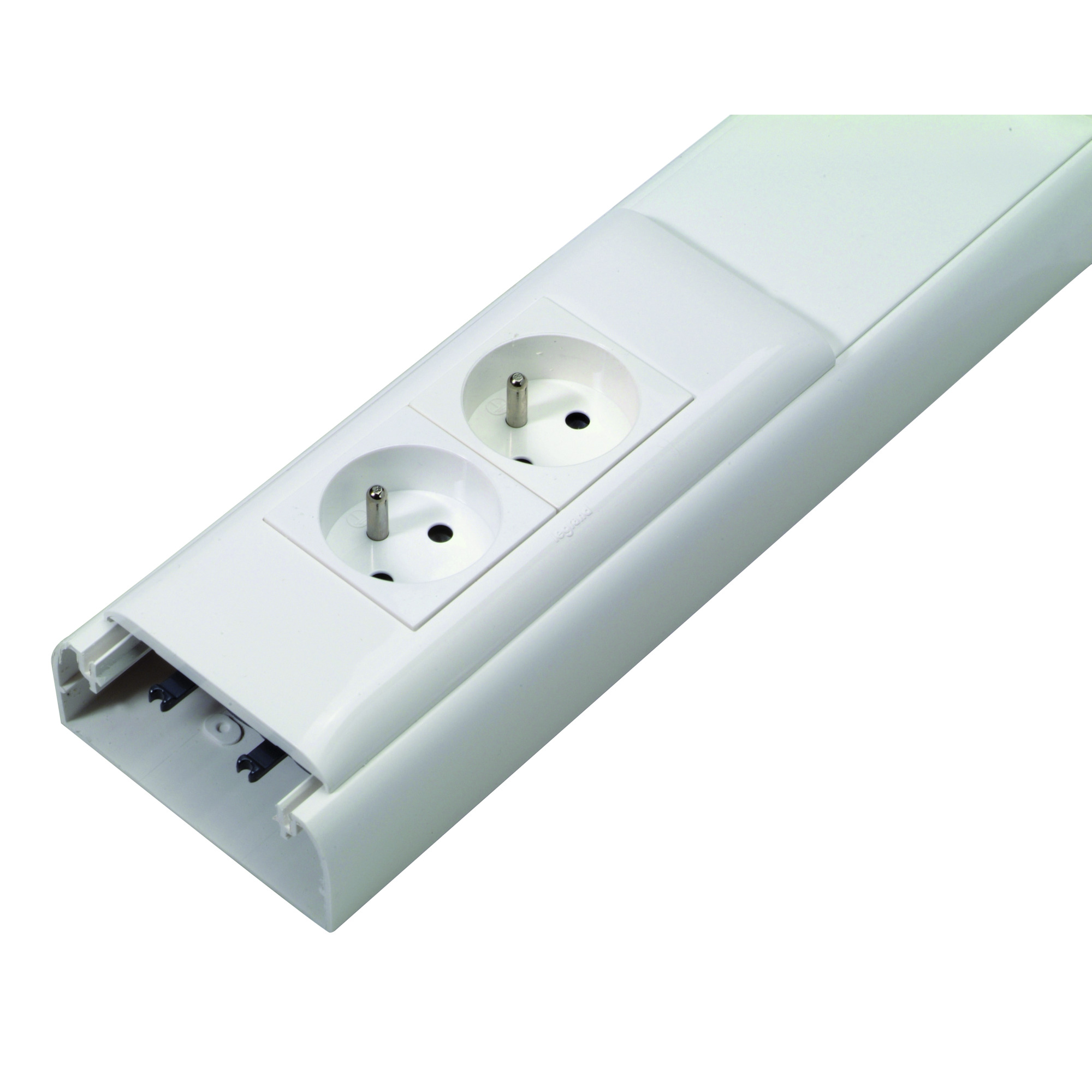 Kit Goulotte DLP Design Legrand 65mm 80x35mm 2 1m Blanc Goulottes 