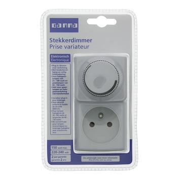 Een evenement gezond verstand Portier GAMMA stekkerdimmer | dimmers | GAMMA.be