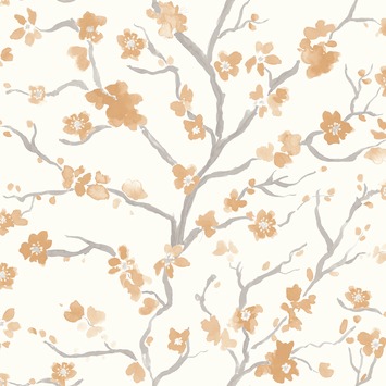 Graham & Brown Easy vliesbehang Ushi geel 2256-30 10 m x 2 cm