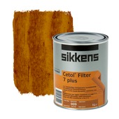 Sikkens Cetol Filter 7 Plus houtbescherming transparant donker eiken 1 liter