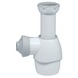 Siphon de lavabo universel Wirquin blanc