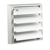 Renson opbouw dampkaprooster 173x173 mm aluminium zilver