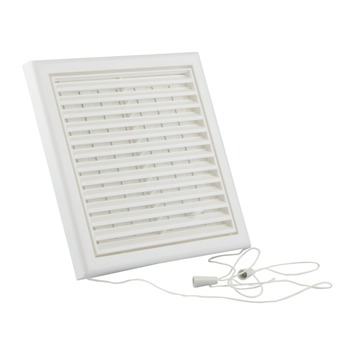Renson ventilatierooster opbouw PVC wit 18,7x18,7 cm