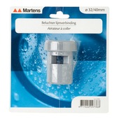 Aérateur Martens raccord à coller 32x40 mm gris